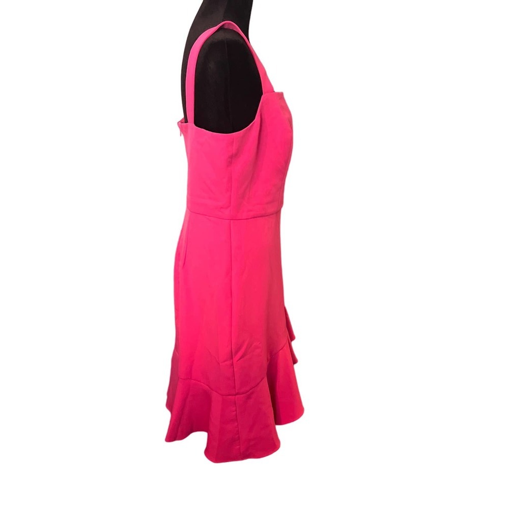 BCBG Pink Dress with Ruffle - Picture 2 of 4